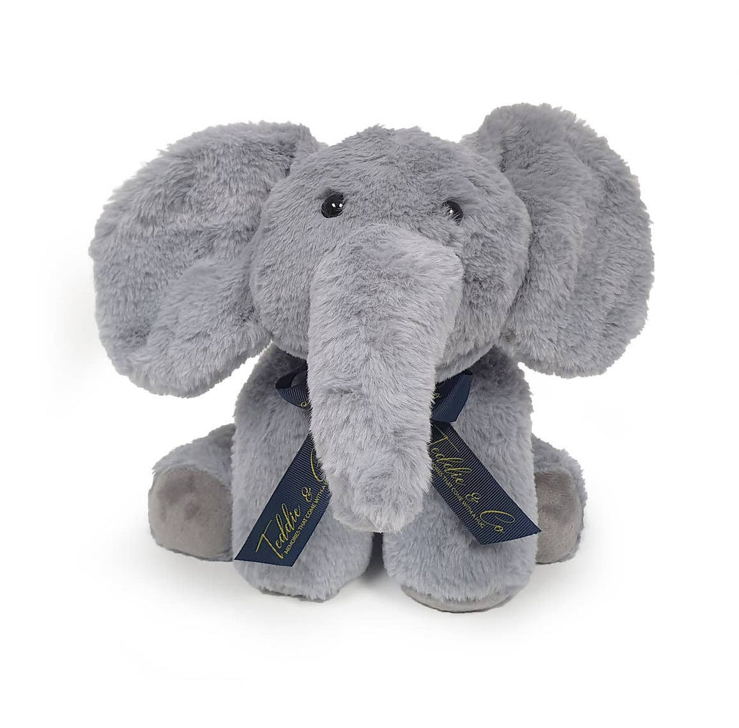 Grey LuxuryHeart Beat Elephant Plush Toy Gift