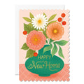 New Home Card – Vase Design Housewarming Greeting