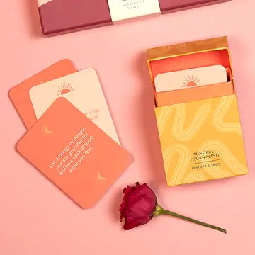 Mindful Journaling -  50 Prompt Cards