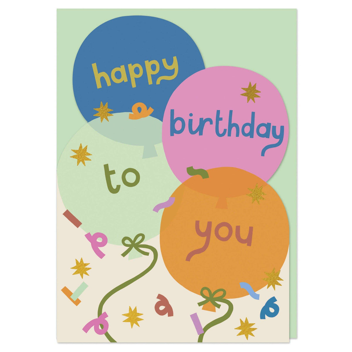 Happy Birthday to you Balloons (BRS41)
