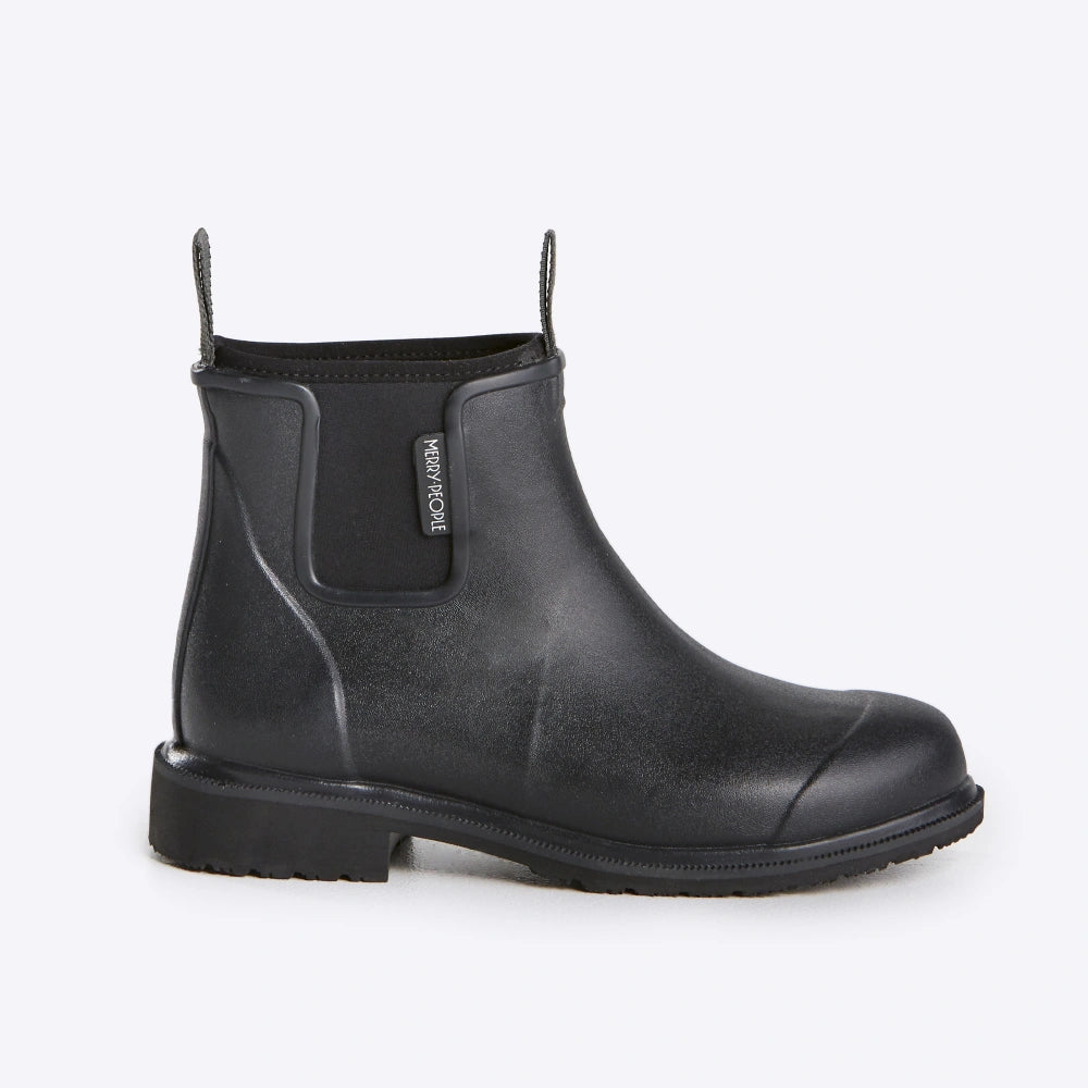 Bobbi Wellington Boot // Black and Black