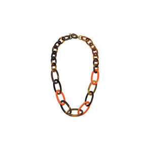 BRANCH Buffalo Horn Oval Link Necklace