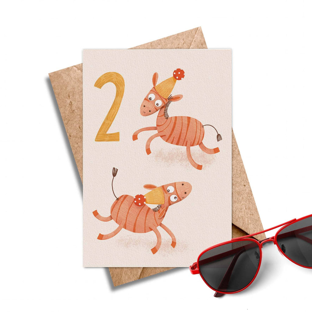 Donkey Duo Birthday - Kids 2nd Birthday