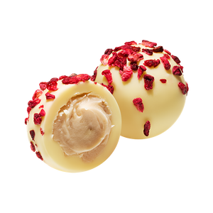Raspberry and Marc de Champagne Truffles Gift Tin