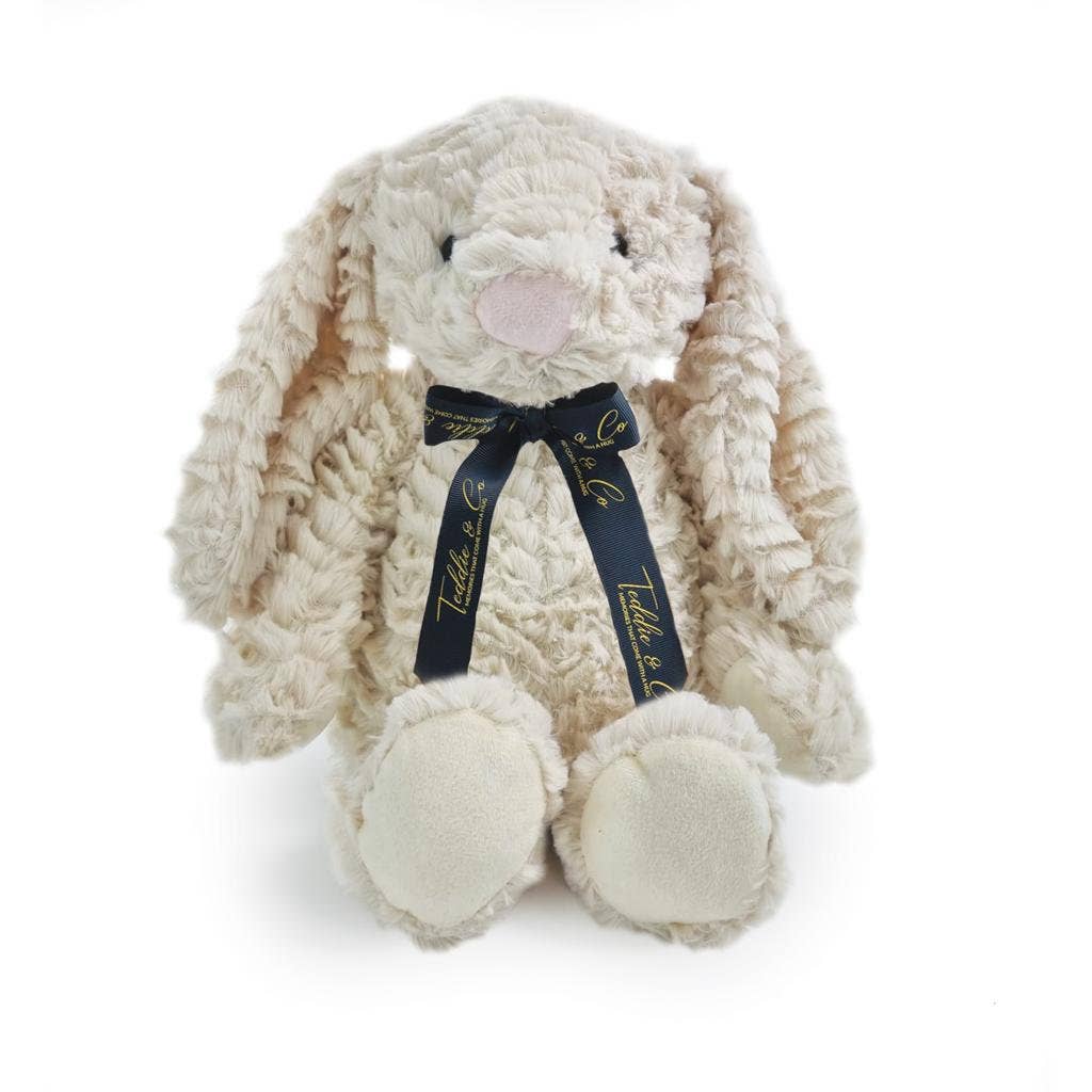 Cream Luxury Re-recordable Message Bunny Plush Toy Gift