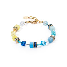 Load image into Gallery viewer, CUBE® bracelet 2838 Iconic bracelet Turquoise yellow 0601
