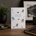Retirement Deckchair Card