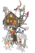 Christmas Treehouse 3D pop and slot advent calendar by Roger la Borde, artwork by Jane Ray