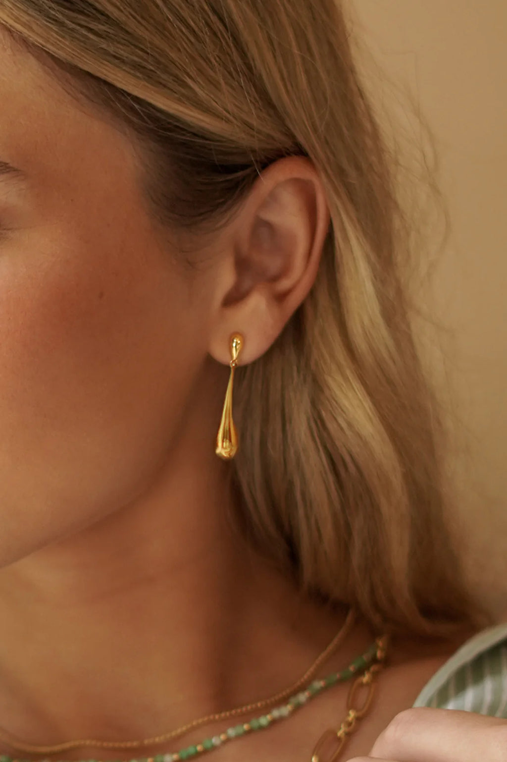 EB EDITTeardrop Drop Earrings
