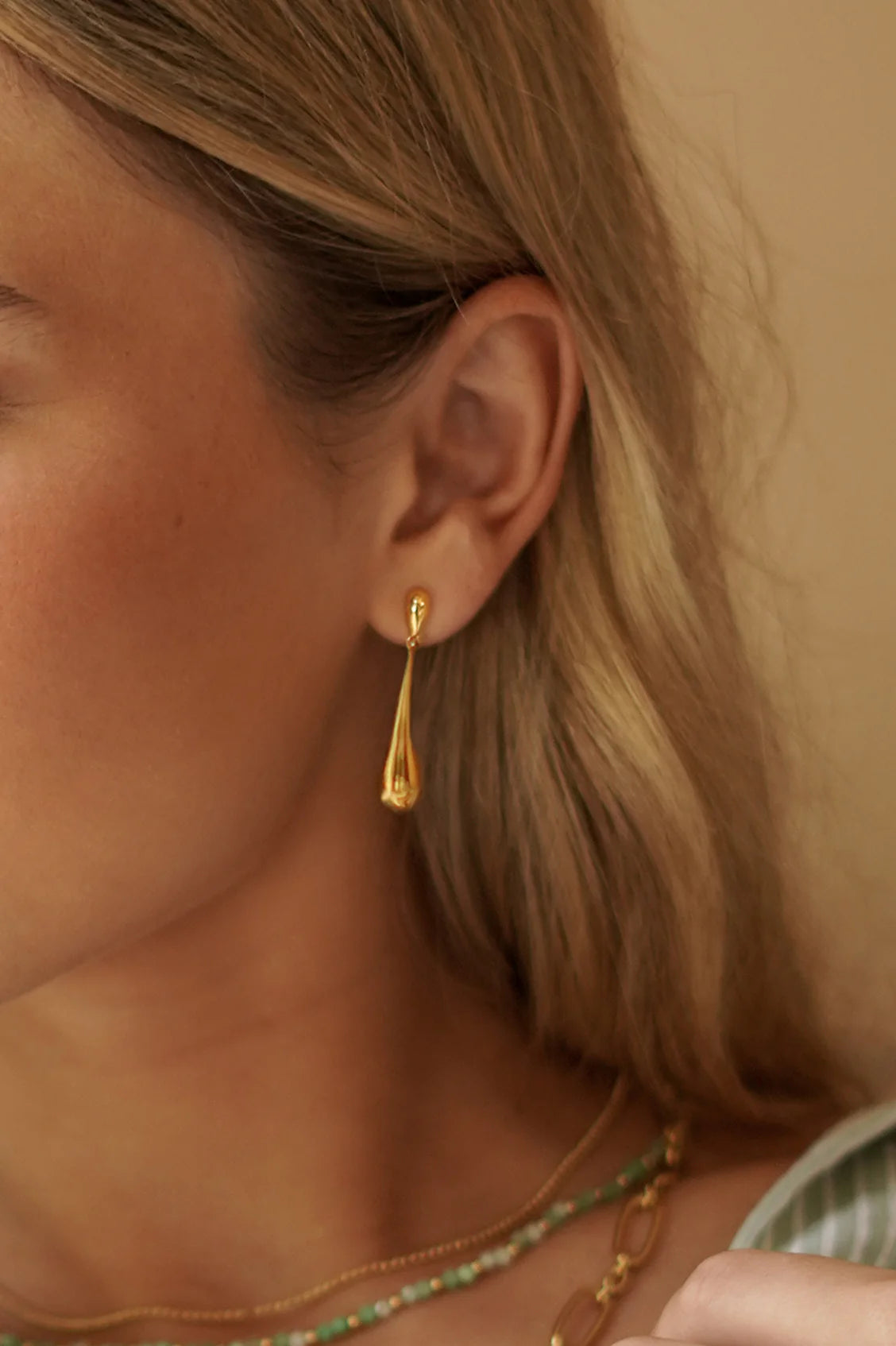 EB EDITTeardrop Drop Earrings