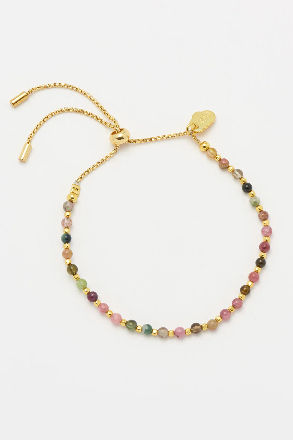 Gemstone Amelia Bracelet Gold Plated