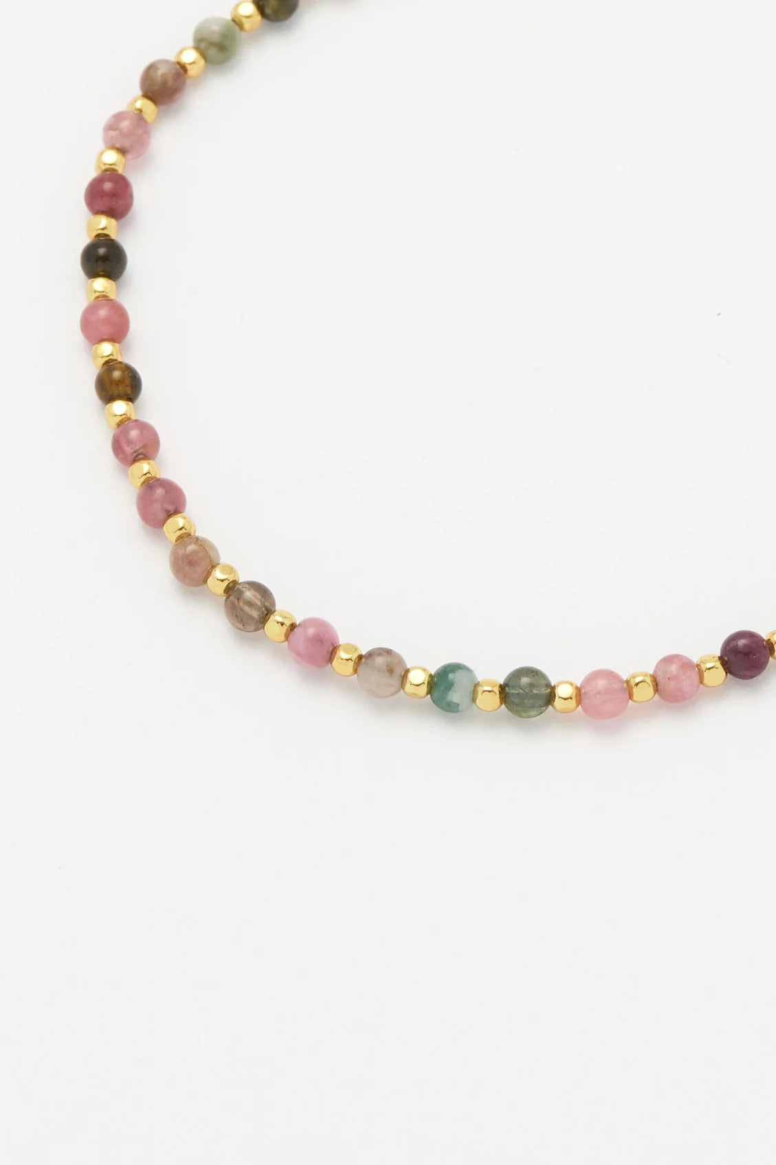 Gemstone Amelia Bracelet Gold Plated
