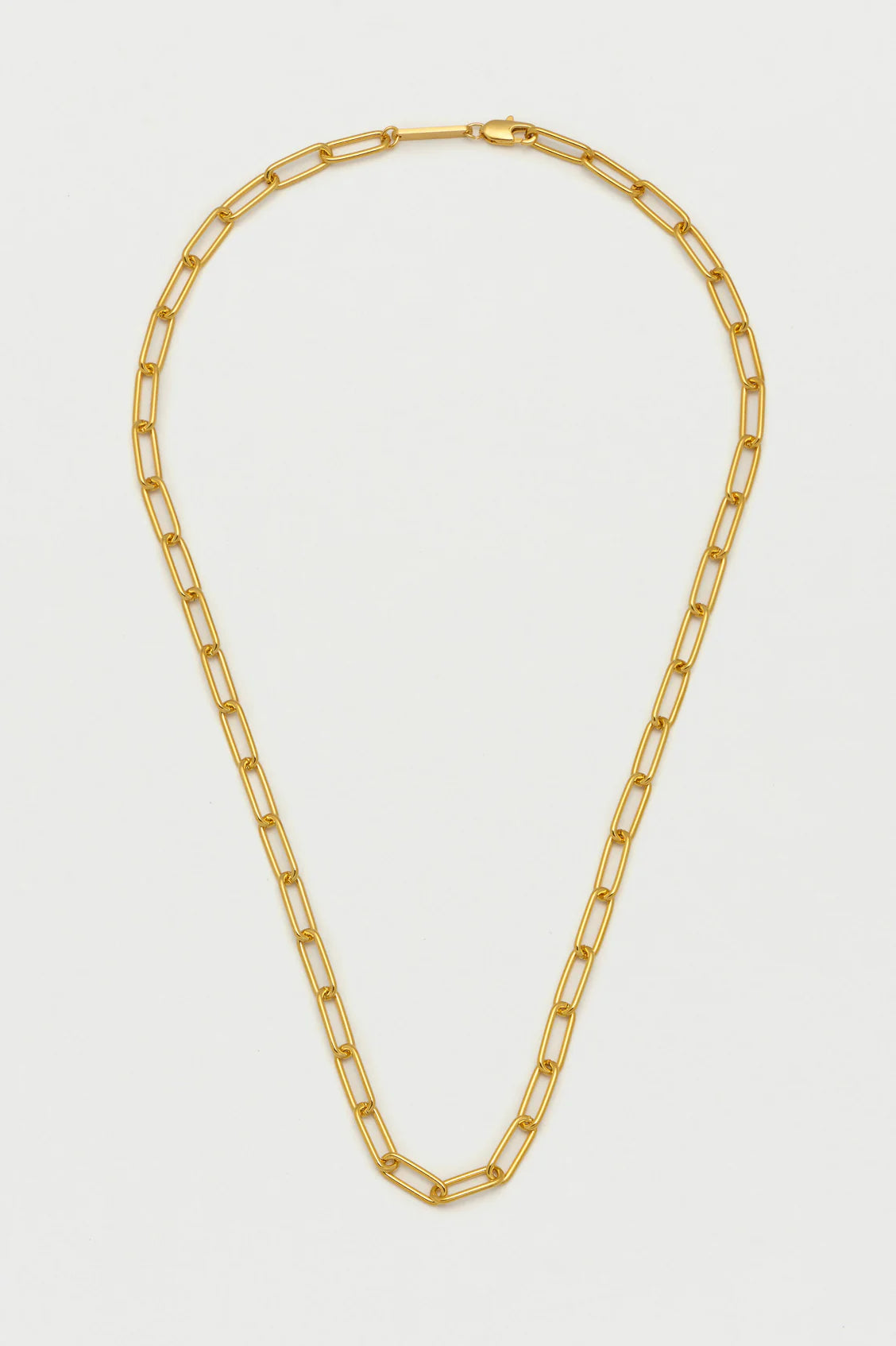 EB EDIT Paperclip Chain - Gold Plated