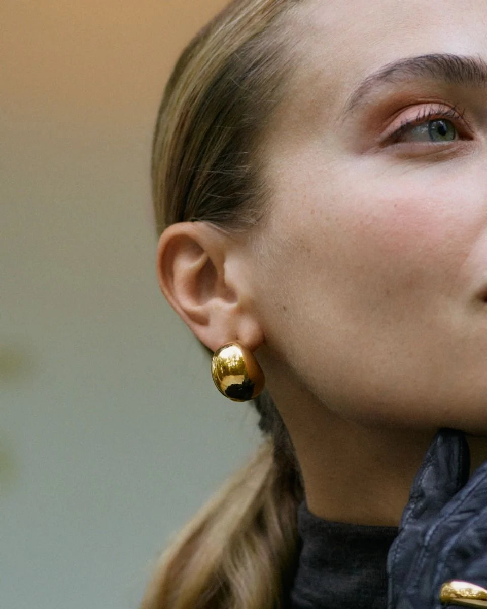 Bold Creoles (Large) Gold