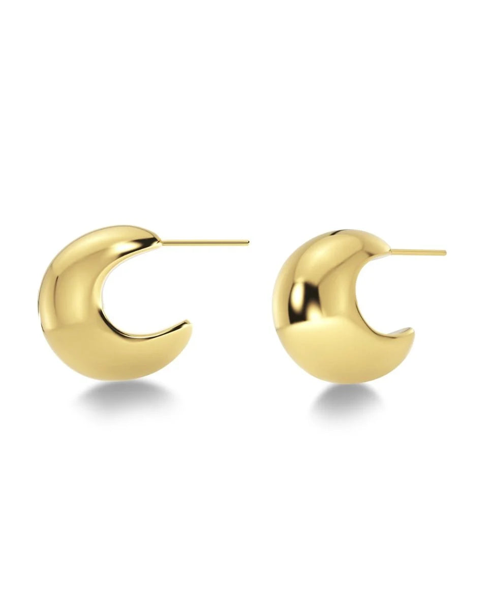 Bold Creoles (Small) Gold