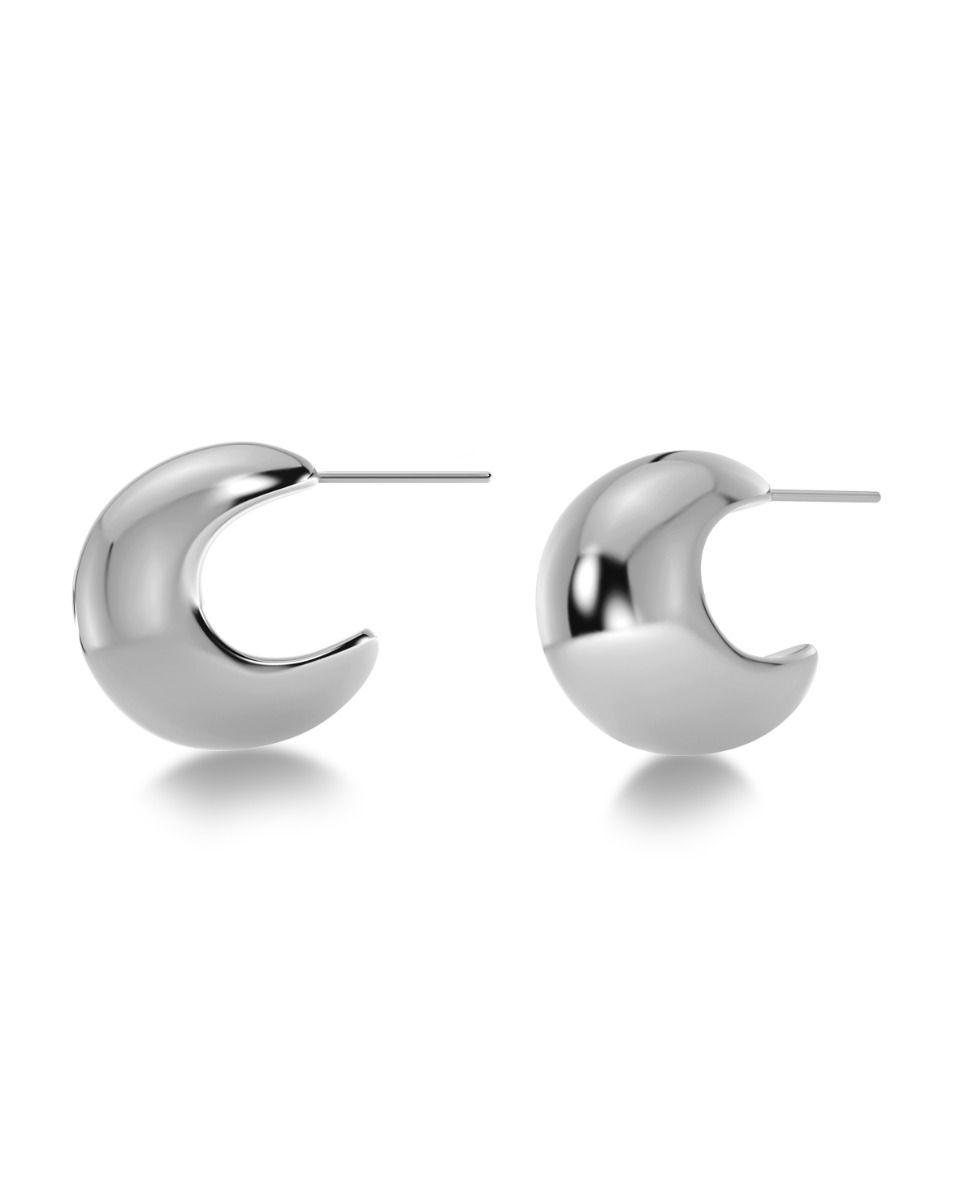 Bold Creoles (Small) Steel