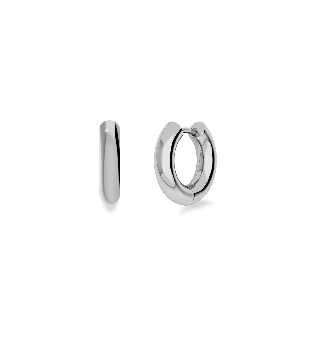 EDBLAD Chunky Hoop Earrings Steel