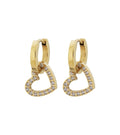 EDBLAD Eternal Heart Earrings Gold