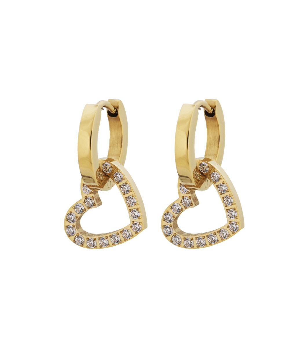 EDBLAD Eternal Heart Earrings Gold