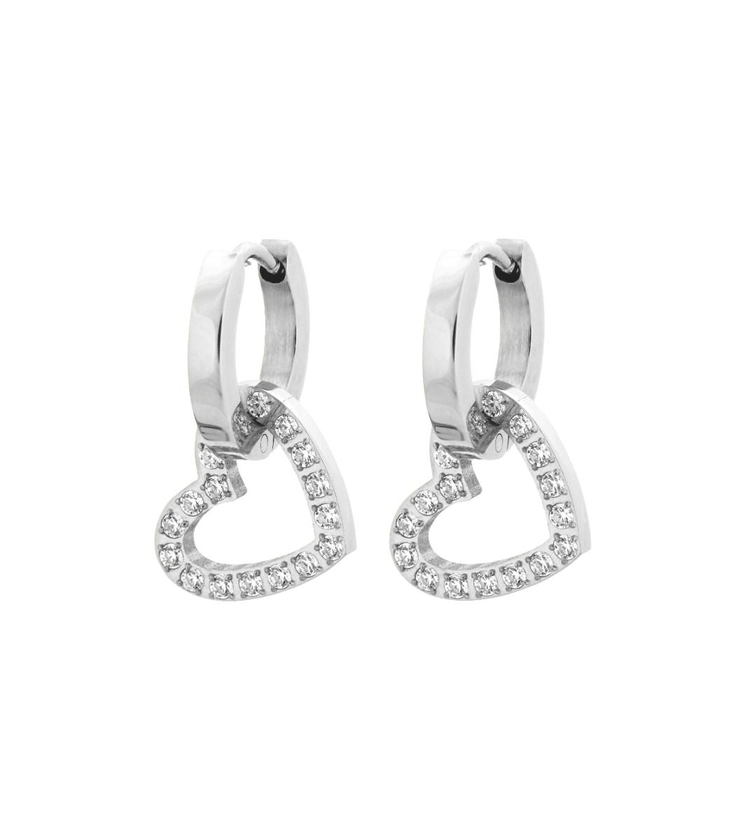 EDBLAD Eternal Heart Earrings Steel