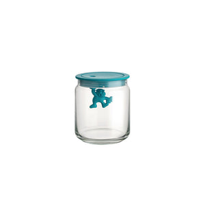 GIANNI Storage jar - a little man holding on tight