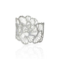 GINKGO BILOBA SILVER BRACELET