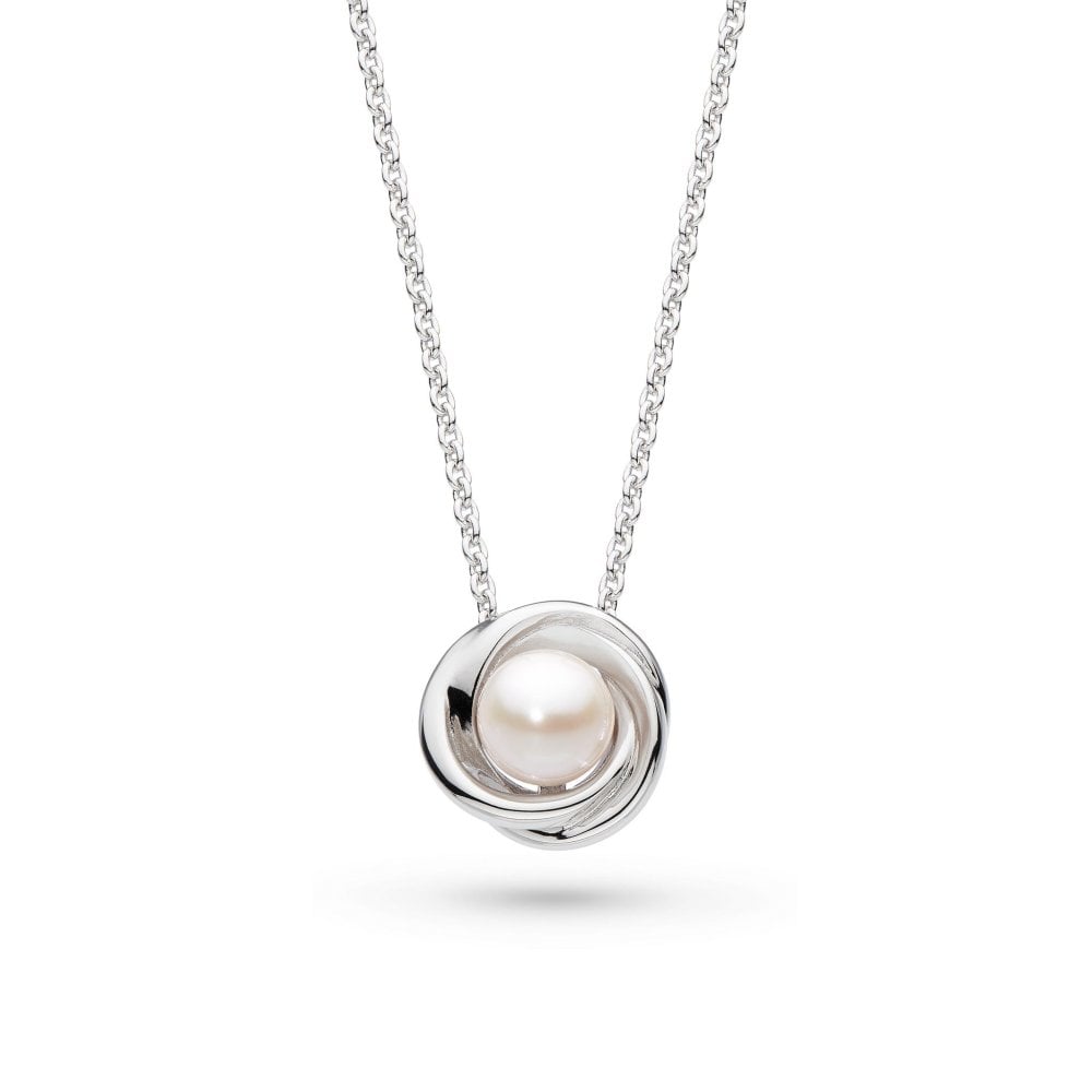 Kit Heath Bevel Trilogy Pearl Necklace
