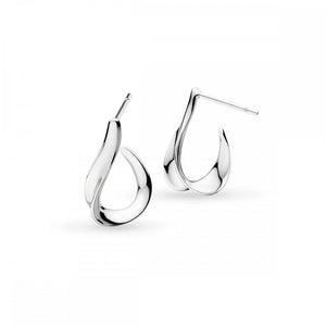 Kit Heath Serenity Grande Semi Hoop Stud Earrings