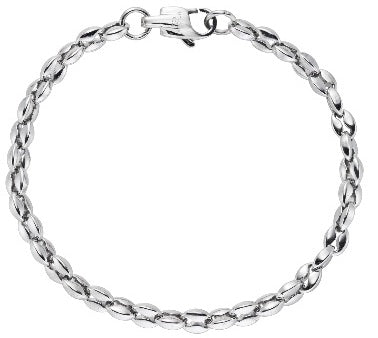 Unique & Co tte & Polished Stainless Steel Necklace/bracelet  lab/lak 296