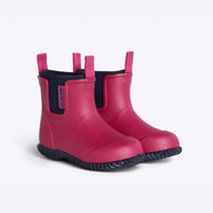 NEW COLOUR- Bobbi Wellington Ankle Boot // fuchsia