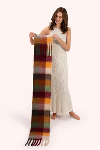 POWDER COSY FLUFFY WINTER SCARVES