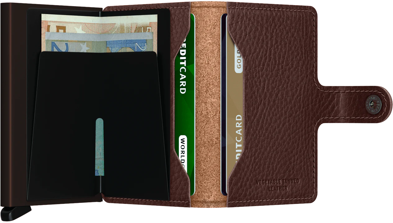 MVG Miniwallet - Vegetable Tanned Leather