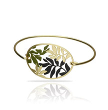 Load image into Gallery viewer, RAS Orabella Gold Plated Metope Bracelert on white background
