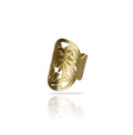 Orabella Gold Plated Ring on white background