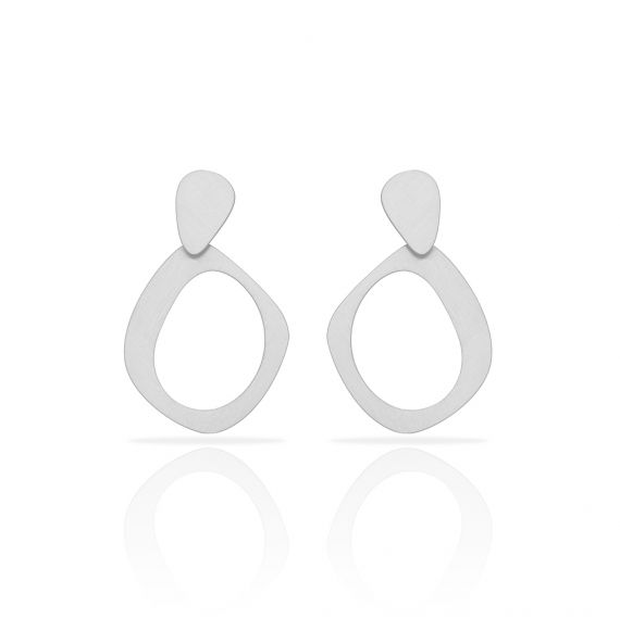 TOO MUCH SILVER/GOLD EARRING