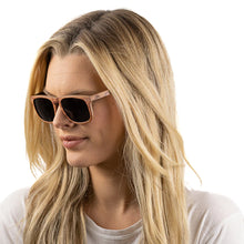 Load image into Gallery viewer, NOMAD SUNGLASSES -Rosewood l Black Polarised Lens
