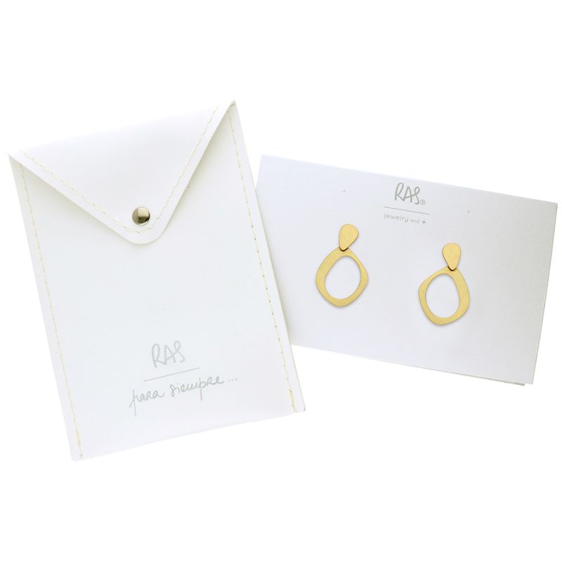 TOO MUCH SILVER/GOLD EARRING