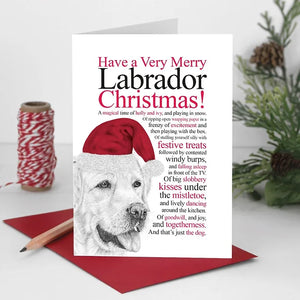 Coulson Funny Dog Christmas Card - Various