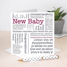 Load image into Gallery viewer, New baby Wise Words Quotes
