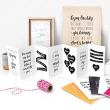 Load image into Gallery viewer, Reasons Why... Concertina Card for New Parents
