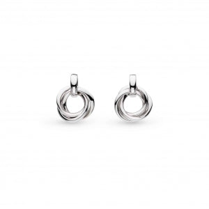 Kit Heath Bevel Trilogy Stud Drop Earrings