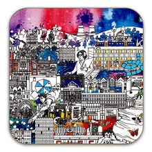 Load image into Gallery viewer, Sheffield Skyline coasters set of 4
