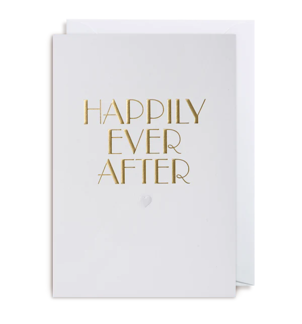 Happily Ever After greeting card