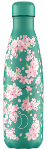 Chilly Bottle 500ml Floral Cherry Blossoms