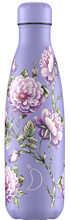 Load image into Gallery viewer, Chilly Bottle 500ml Floral Violet Roses

