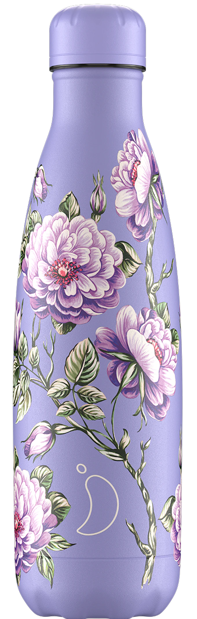 Chilly Bottle 500ml Floral Violet Roses