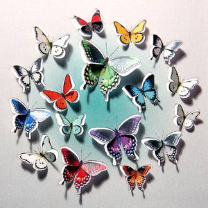 Forever 'push out' 3D sculpture effect Greeting Card - Circle of Butterflies