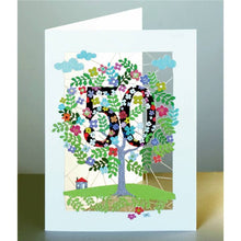 Load image into Gallery viewer, Forever  laser cut Birthday - Age cards- 18 to 90
