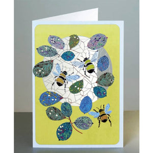 Forever 'laser cut Greeting Card -bees