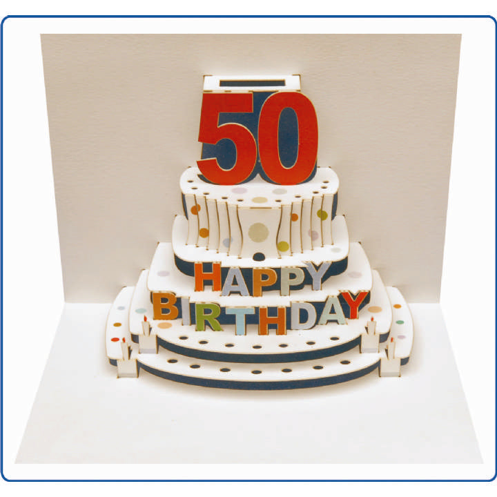 Forever POP UP Happy Birthday Age Cards - 16 to 100